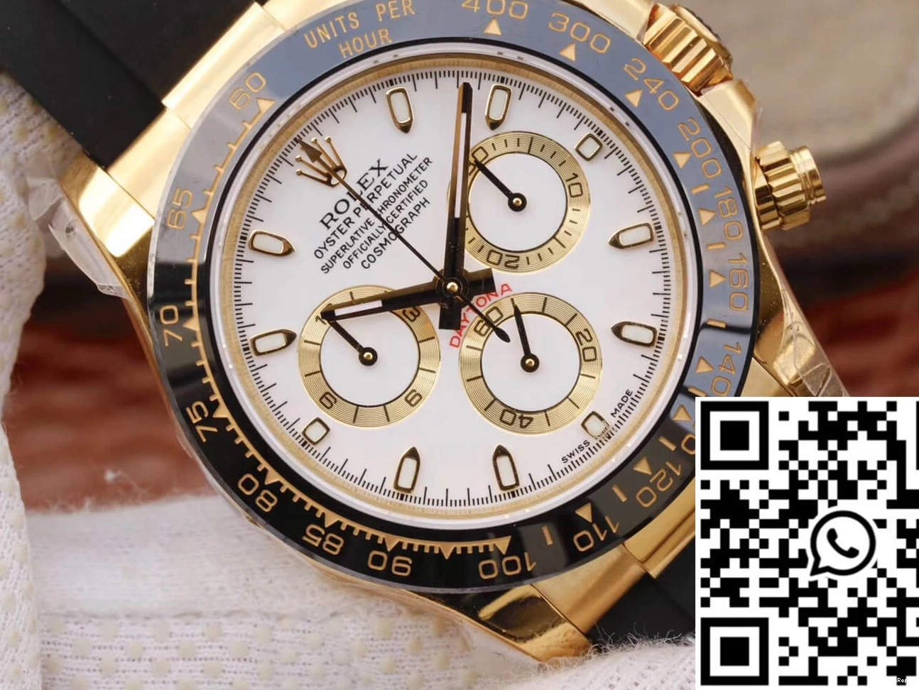 Dial Cosmograph Rolex White M116518ln-0041 Factory Daytona JH 0506